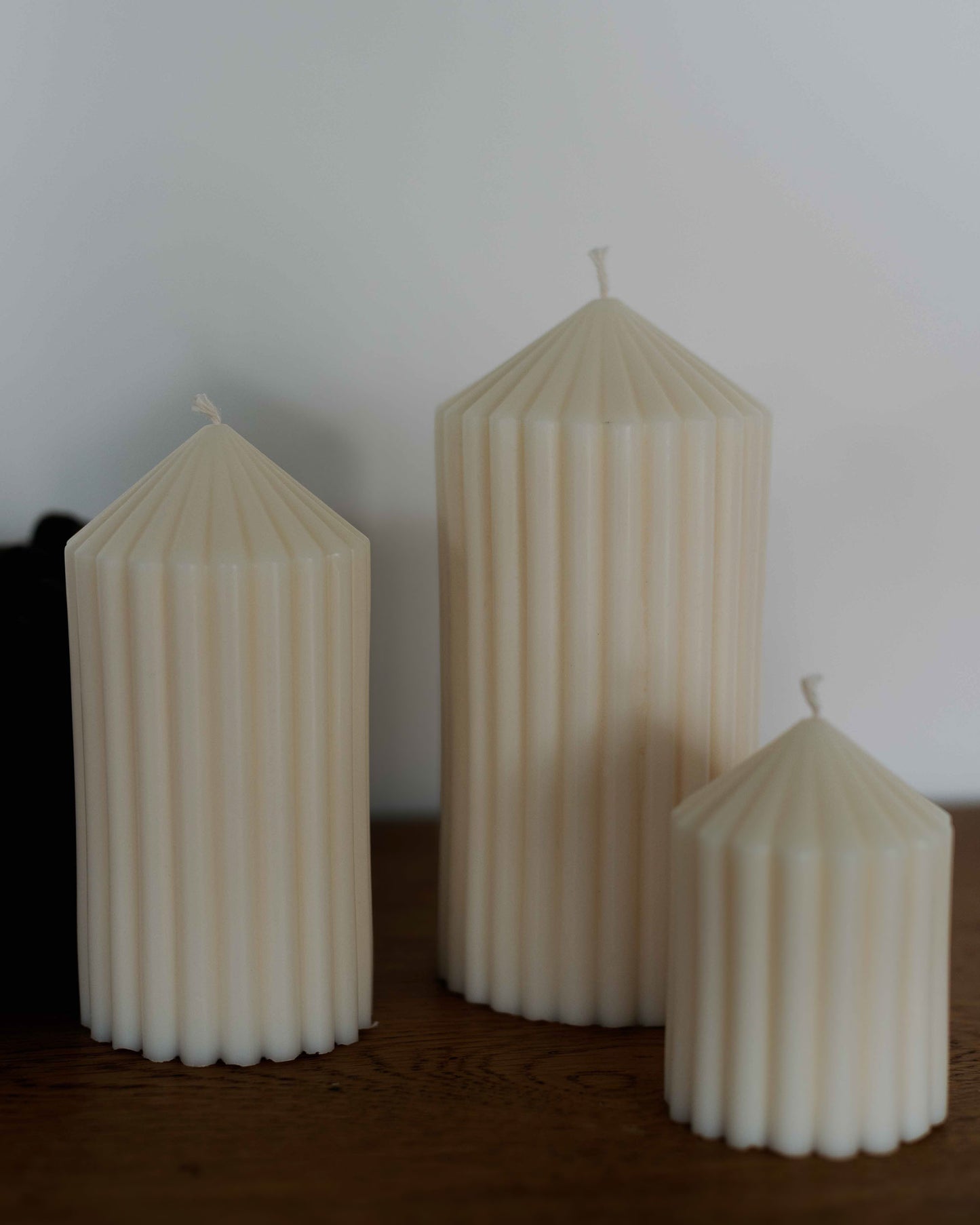 Daisy Pillar Candles