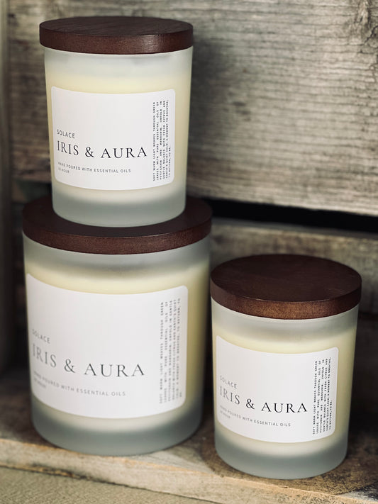 Solace | Petitgrain & Mandarin Rind Essential Oil Candle